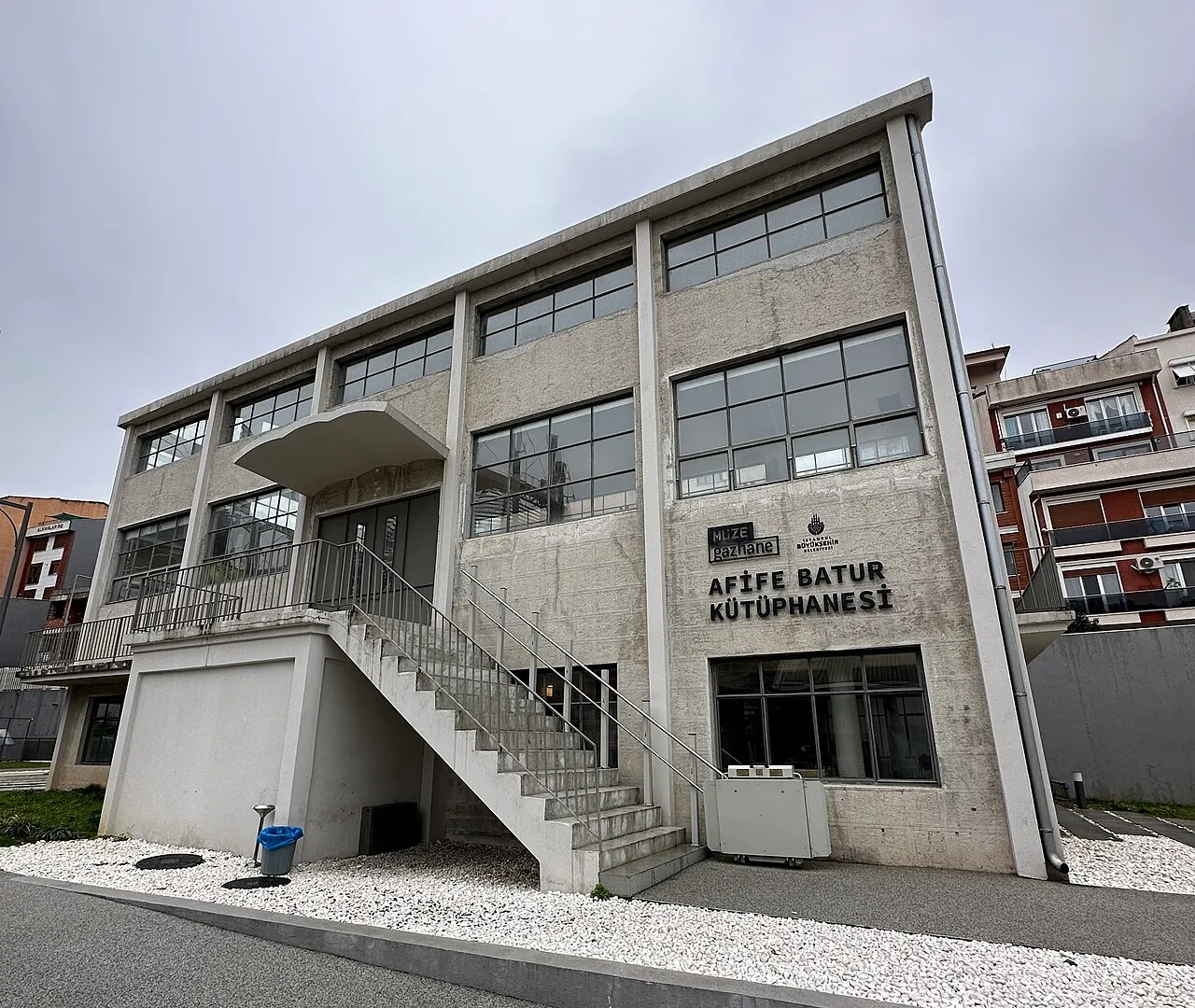 Müze Gazhane’de Afife Batur Kütüphanesi