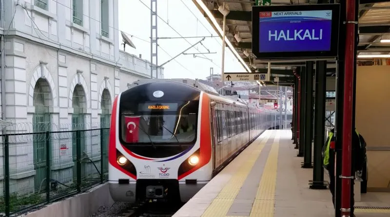 Bostancı’da Marmaray’ın ilk günü · Mart 2019