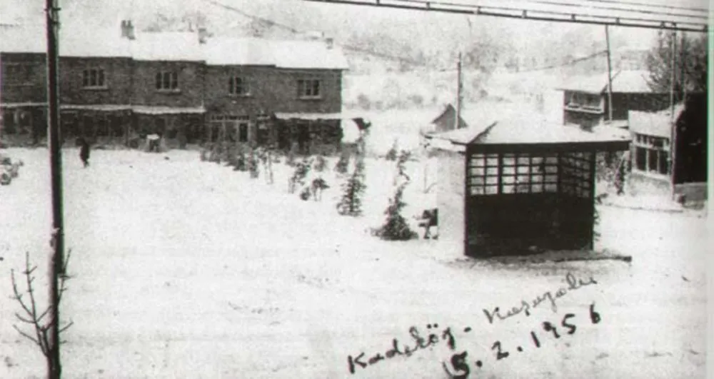 Kar altında Koşuyolu, 5 Şubat 1956