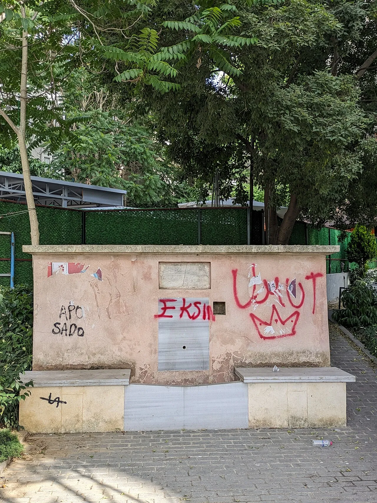 Sahrayıcedit’te Emine Hanım Çeşmesi