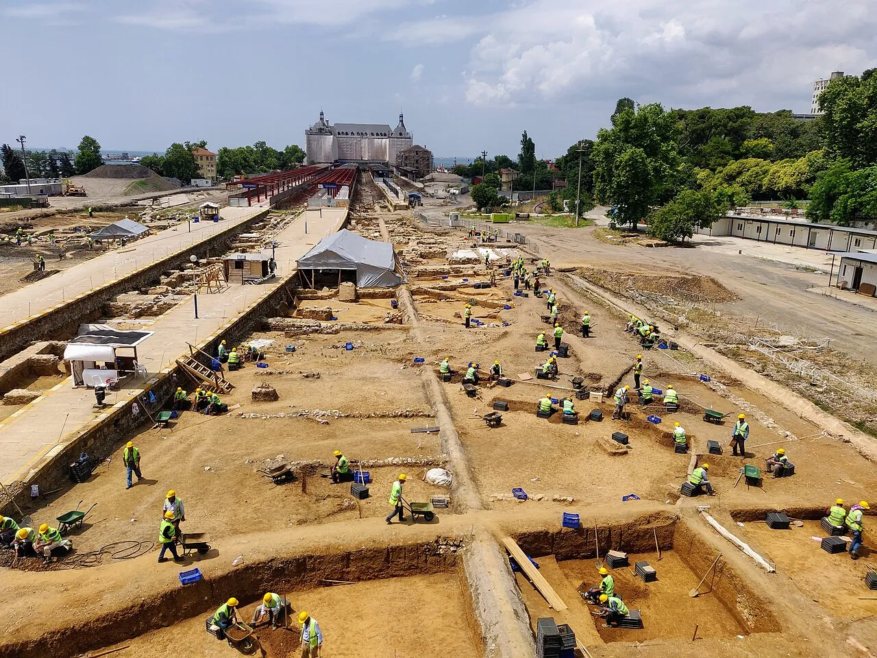 Haydarpaşa’da arkeolojik kazılar · Haziran 2019