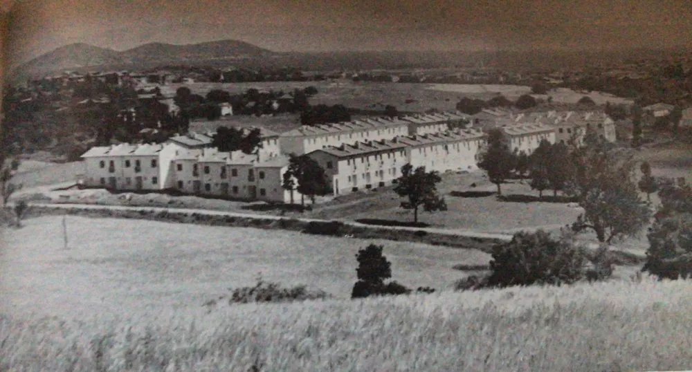Belediye Evleri’nin ilk etabı — 1954 tarihli albümden