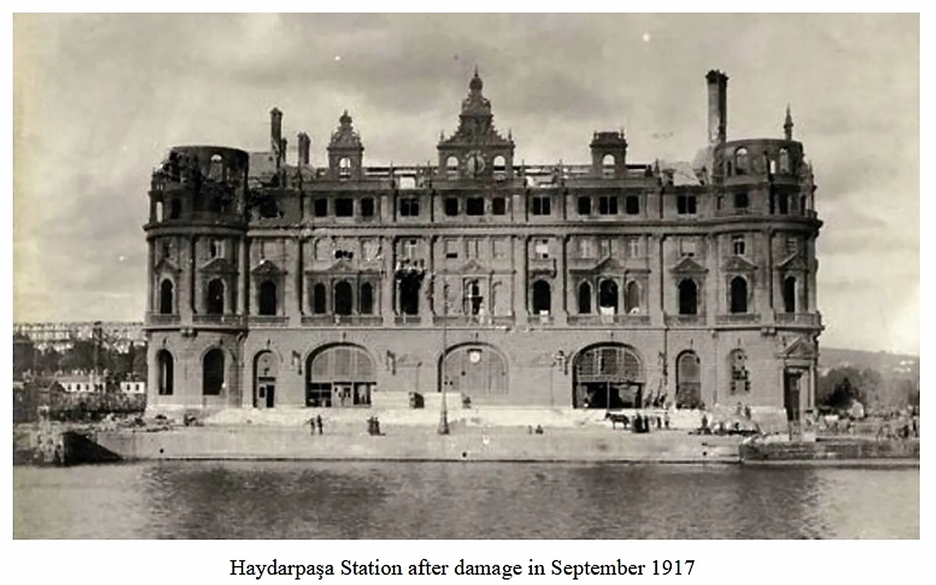 Haydarpaşa Garı, 1917 yangını sonrası
