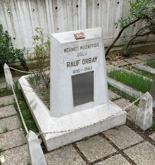 Rauf Orbay’ın mezarı