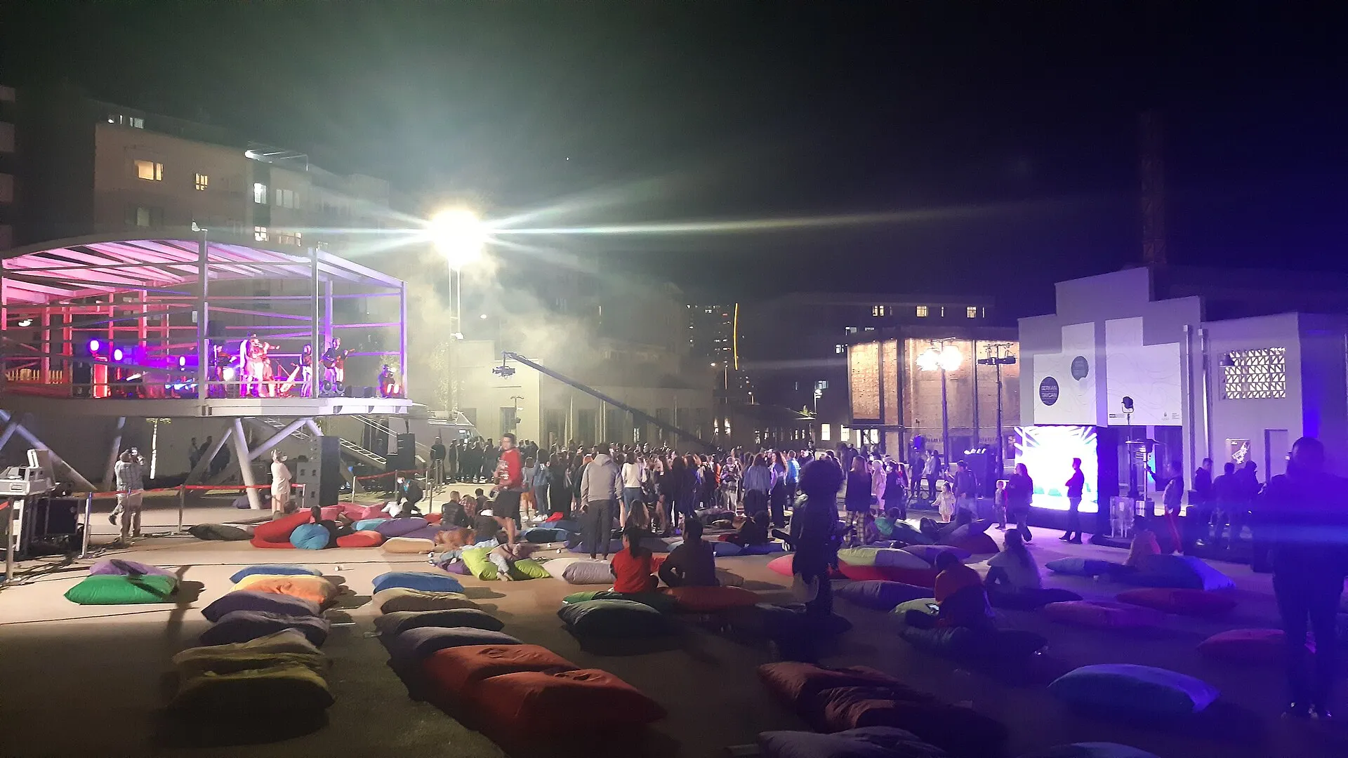 Gazhane’de bir akşam etkinliği, Eylül 2021