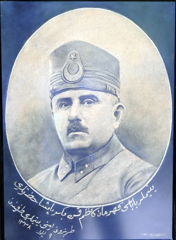 Kâzım Karabekir’in portresi · Yaklaşık 1922