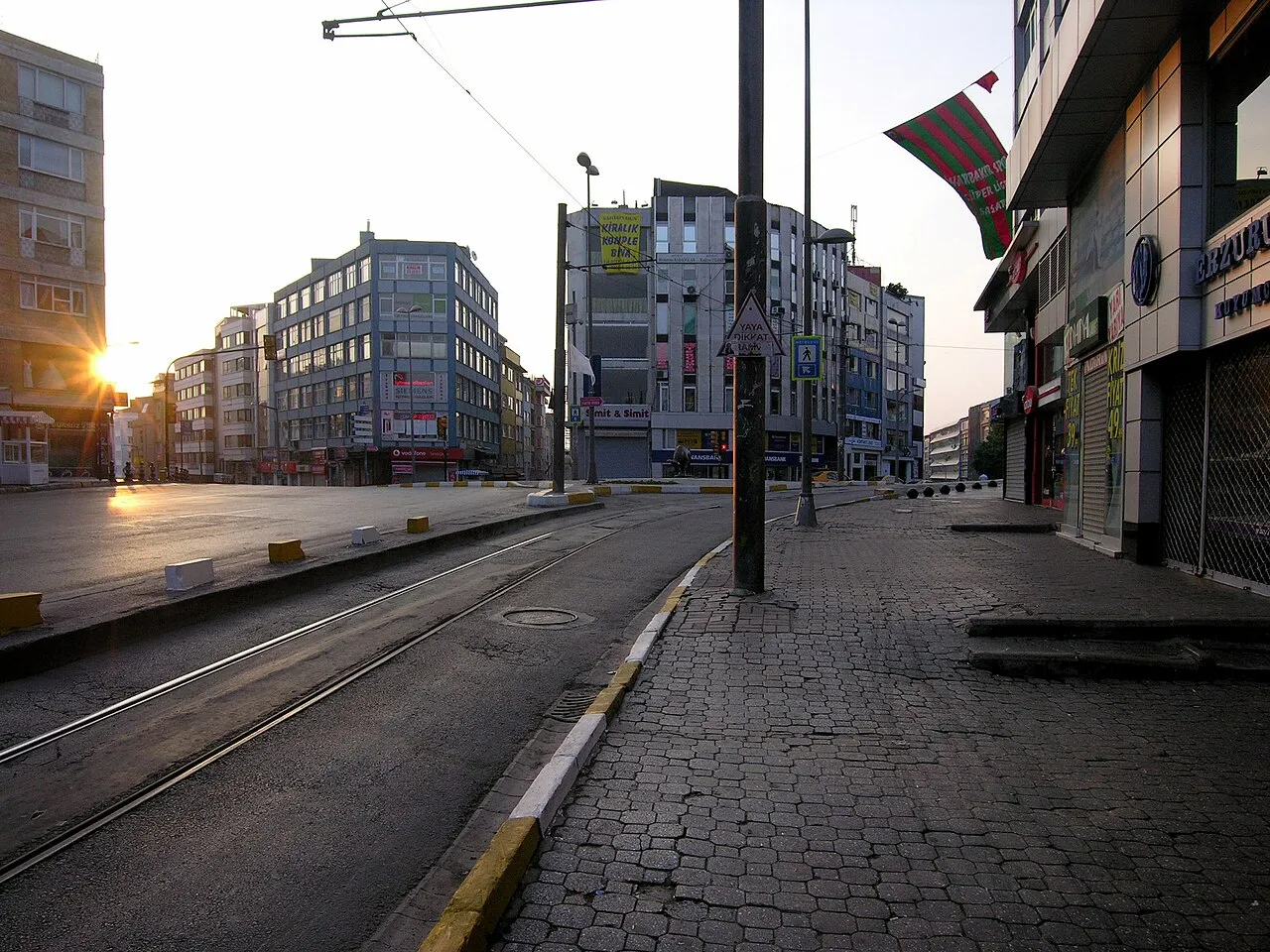 Altıyol’dan cadde görünümü — arşiv fotoğrafı