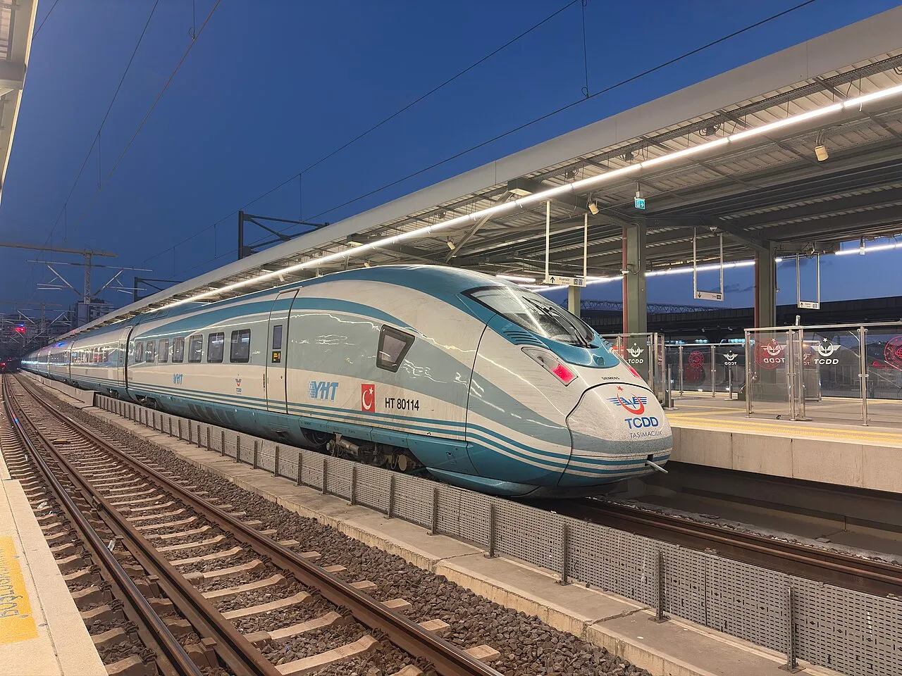 Söğütlüçeşme’de yüksek hızlı tren · Eylül 2025