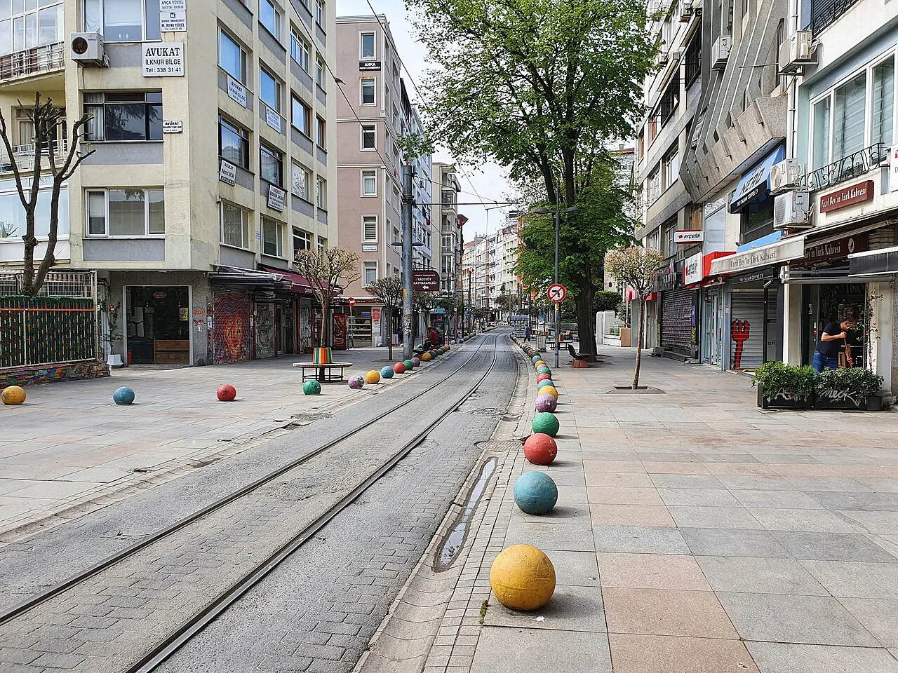 Bahariye Caddesi’nde yaya yaşamı
